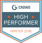 2016 Winter High Performing - G2Crowd