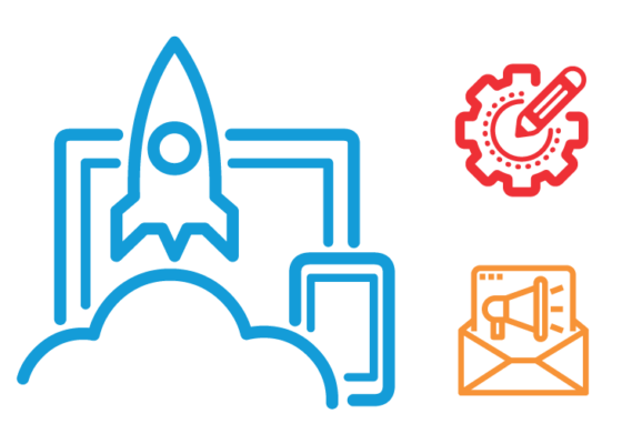 eTrigue provides the services, platform, and team to run your campaigns for you.​